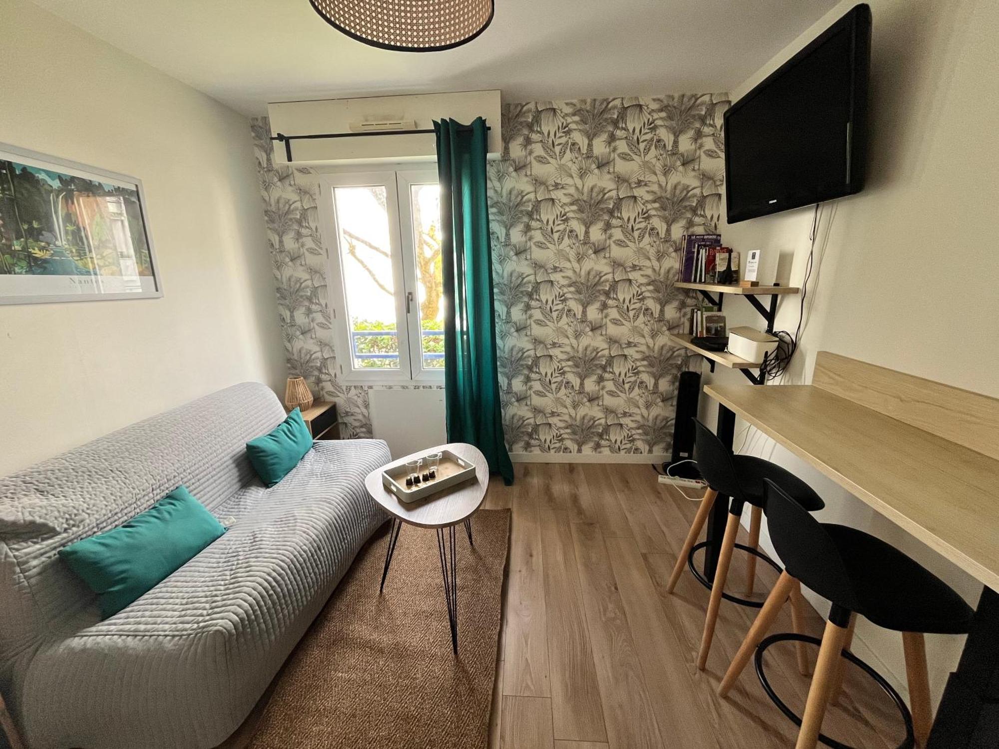 Agreable Studio Calme - Proche Tramway Et Centre Nantes Dış mekan fotoğraf