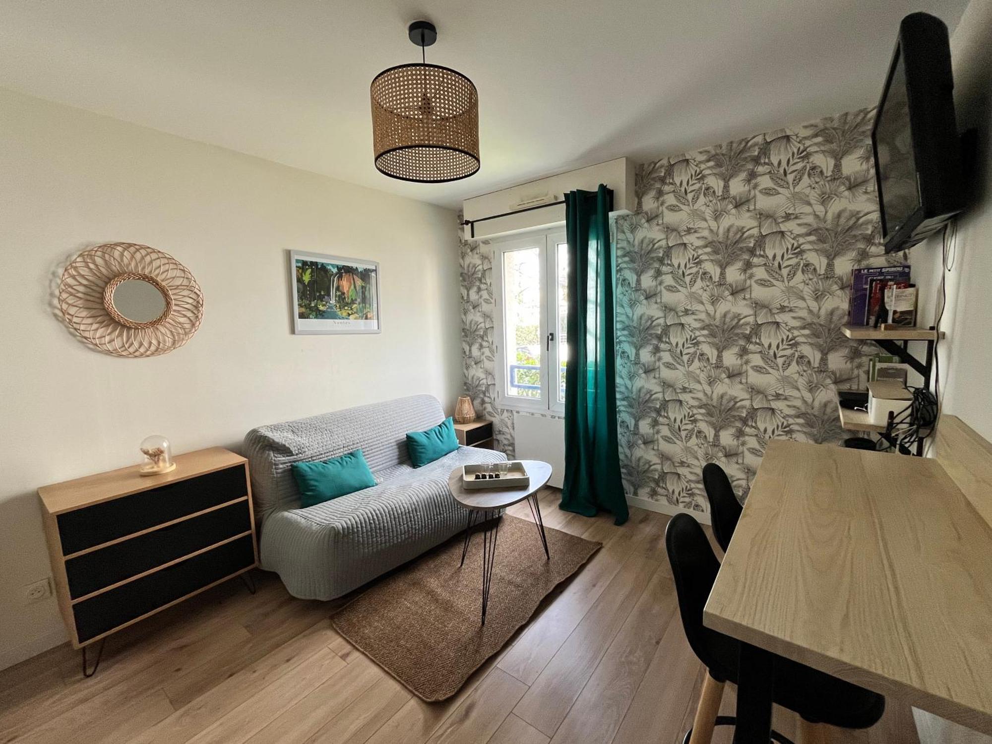 Agreable Studio Calme - Proche Tramway Et Centre Nantes Dış mekan fotoğraf